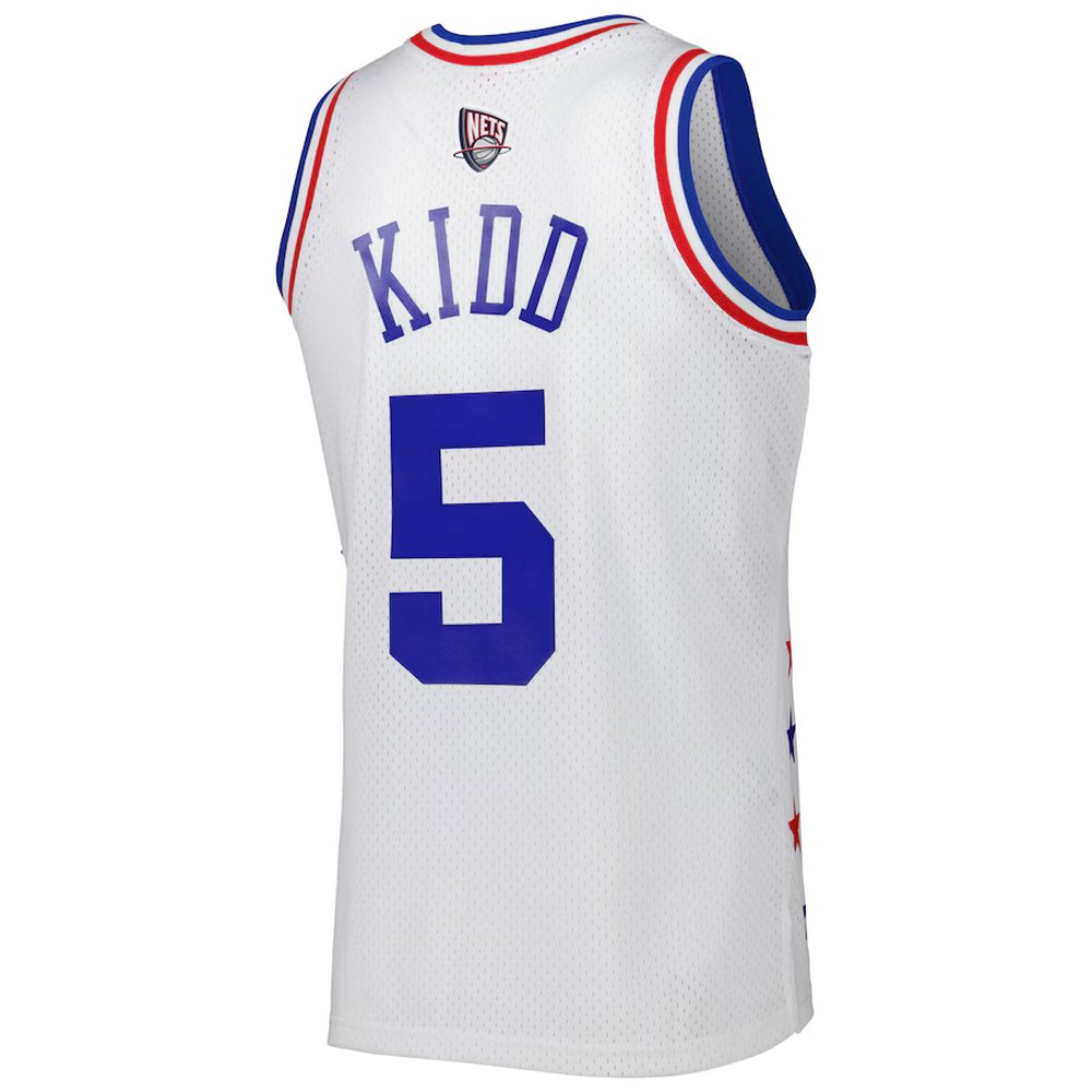 Men's Eastern Conference #5 Jason Kidd White 2003 All Star Game Swingman Jersey Men's Eastern Conference #5 Jason Kidd White 2003 All Star Game Swingman Jersey
