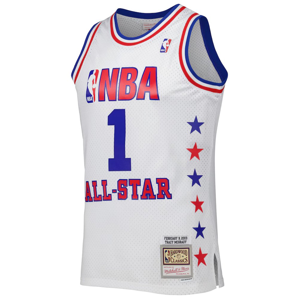 Men's Eastern Conference #1 Tracy McGrady White 2003 All Star Game Swingman Jersey Men's Eastern Conference #1 Tracy McGrady White 2003 All Star Game Swingman Jersey