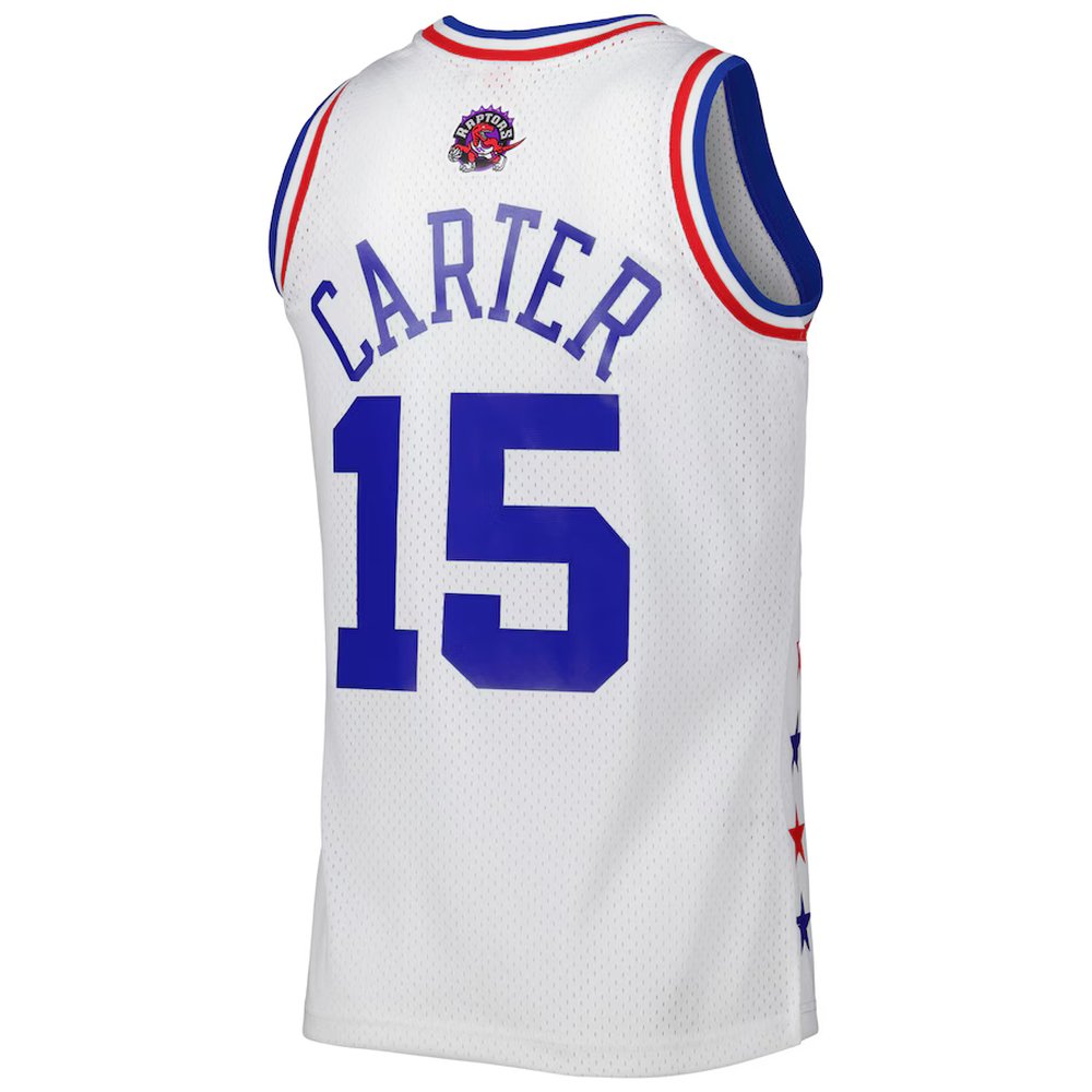Men's Eastern Conference #15 Vince Carter White 2003 All Star Game Swingman Jersey Men's Eastern Conference #15 Vince Carter White 2003 All Star Game Swingman Jersey