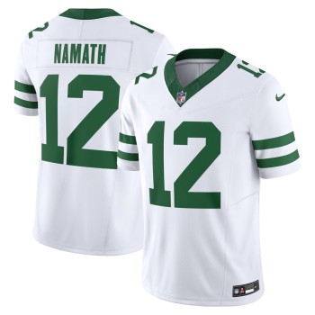 Men's New York Jets Joe Namath Legacy White Vapor F.U.S.E. Limited Jersey Men's New York Jets Joe Namath Legacy White Vapor F.U.S.E. Limited Jersey