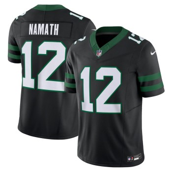 Men's New York Jets Joe Namath Legacy Black Vapor F.U.S.E. Limited Jersey Men's New York Jets Joe Namath Legacy Black Vapor F.U.S.E. Limited Jersey