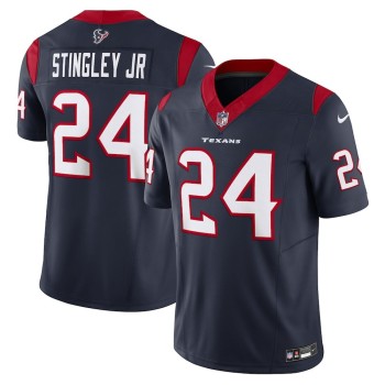 Men's Derek Stingley Jr. Navy Houston Texans #24 Vapor F.U.S.E. Limited Jersey Men's Derek Stingley Jr. Navy Houston Texans #24 Vapor F.U.S.E. Limited Jersey