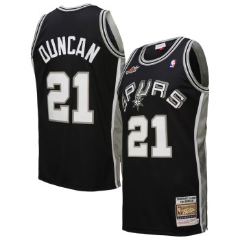 Men's San Antonio #21 Spurs Tim Duncan Black 2000 NBA All-Star Game Authentic Jersey Men's San Antonio #21 Spurs Tim Duncan Black 2000 NBA All-Star Game Authentic Jersey