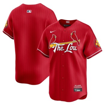 Men's St. Louis Cardinals Red 2024 City Connect Limited Jersey Men's St. Louis Cardinals Red 2024 City Connect Limited Jersey