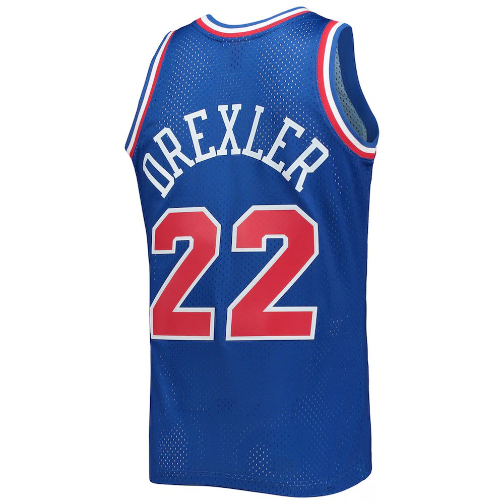 Men's Western Conference #22 Clyde Drexler Royal Hardwood Classics 1992 NBA All-Star Game Swingman Jersey Men's Western Conference #22 Clyde Drexler Royal Hardwood Classics 1992 NBA All-Star Game Swingman Jersey