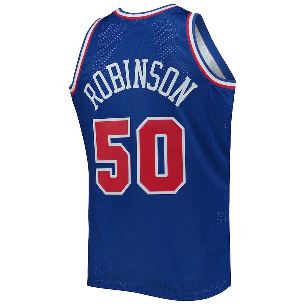 Men's Western Conference #50 David Robinson Royal Hardwood Classics 1992 NBA All-Star Game Swingman Jersey Men's Western Conference #50 David Robinson Royal Hardwood Classics 1992 NBA All-Star Game Swingman Jersey