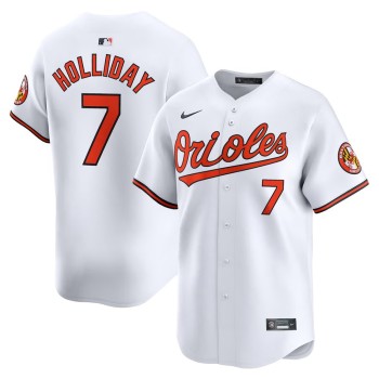 Men's Baltimore Orioles #7 Jackson Holliday White Cool Base Stitched Jersey Men's Baltimore Orioles #7 Jackson Holliday White Cool Base Stitched Jersey