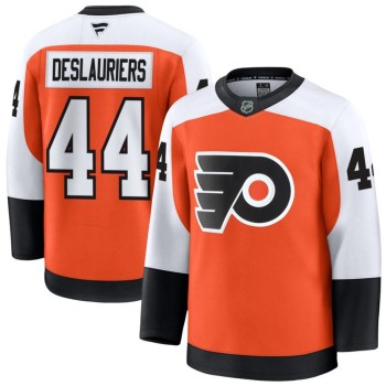 Youth Philadelphia Flyers #44 Nicolas Deslauriers Orange Home Jersey Youth Philadelphia Flyers #44 Nicolas Deslauriers Orange Home Jersey