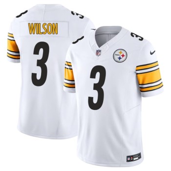 Men's Pittsburgh Steelers #3 Russell Wilson White F.U.S.E. Vapor Untouchable Limited Jersey Men's Pittsburgh Steelers #3 Russell Wilson White F.U.S.E. Vapor Untouchable Limited Jersey