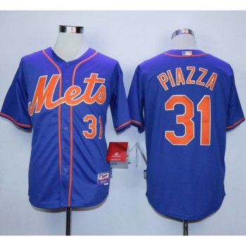 Mets #31 Mike Piazza Blue Alternate Home Stitched MLB Jersey Mets #31 Mike Piazza Blue Alternate Home Stitched MLB Jersey