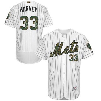 Mets #33 Matt Harvey White(Blue Strip) Flexbase Authentic Collection 2016 Memorial Day Stitched MLB Jersey Mets #33 Matt Harvey White(Blue Strip) Flexbase Authentic Collection 2016 Memorial Day Stitched MLB Jersey
