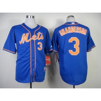 Mets #3 Curtis Granderson Blue Alternate Home Cool Base Stitched MLB Jersey Mets #3 Curtis Granderson Blue Alternate Home Cool Base Stitched MLB Jersey