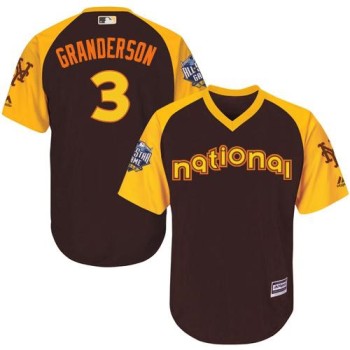 Mets #3 Curtis Granderson Brown 2016 All-Star National League Stitched Youth MLB Jersey Mets #3 Curtis Granderson Brown 2016 All-Star National League Stitched Youth MLB Jersey