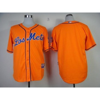 Mets Blank Orange Los Mets Cool Base Stitched MLB Jersey Mets Blank Orange Los Mets Cool Base Stitched MLB Jersey