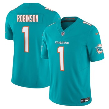 Men's Miami Dolphins Chop Robinson Aqua 2024 NFL Draft First Round Pick Player F.U.S.E. Vapor Untouchable Limited Stitched Football Jersey Men's Miami Dolphins Chop Robinson Aqua 2024 NFL Draft First Round Pick Player F.U.S.E. Vapor Untouchable Limited Stitched Football Jersey