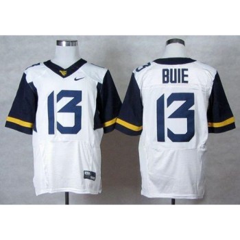 Mountaineers #13 Andrew Buie White Stitched NCAA Jersey Mountaineers #13 Andrew Buie White Stitched NCAA Jersey