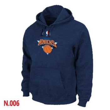 NBA New York Knicks Pullover Hoodie Dark Blue NBA New York Knicks Pullover Hoodie Dark Blue
