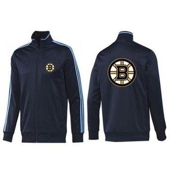 NHL Boston Bruins Zip Jackets Dark Blue-2 NHL Boston Bruins Zip Jackets Dark Blue-2