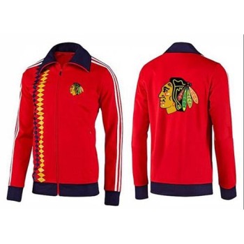 NHL Chicago Blackhawks Zip Jackets Orange-2 NHL Chicago Blackhawks Zip Jackets Orange-2