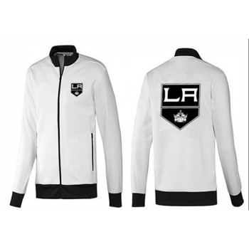 NHL Los Angeles Kings Zip Jackets White-1 NHL Los Angeles Kings Zip Jackets White-1