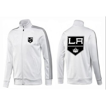 NHL Los Angeles Kings Zip Jackets White-2 NHL Los Angeles Kings Zip Jackets White-2