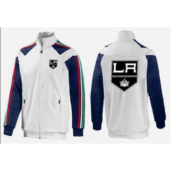 NHL Los Angeles Kings Zip Jackets White-3 NHL Los Angeles Kings Zip Jackets White-3