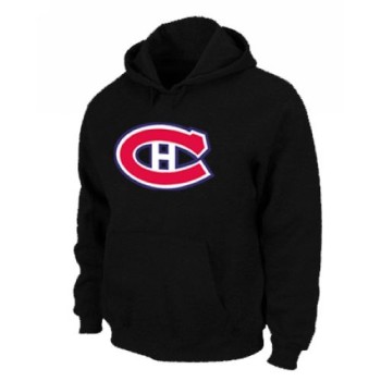 NHL Montreal Canadiens Big & Tall Logo Pullover Hoodie Black NHL Montreal Canadiens Big & Tall Logo Pullover Hoodie Black