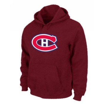 NHL Montreal Canadiens Big & Tall Logo Pullover Hoodie Red NHL Montreal Canadiens Big & Tall Logo Pullover Hoodie Red