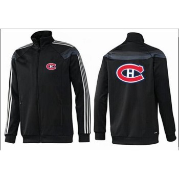 NHL Montreal Canadiens Zip Jackets Black-3 NHL Montreal Canadiens Zip Jackets Black-3