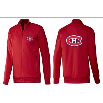 NHL Montreal Canadiens Zip Jackets Red NHL Montreal Canadiens Zip Jackets Red