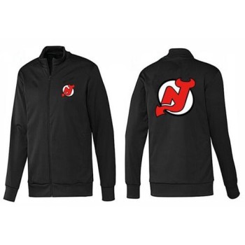NHL New Jersey Devils Zip Jackets Black-1 NHL New Jersey Devils Zip Jackets Black-1