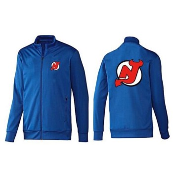 NHL New Jersey Devils Zip Jackets Blue-1 NHL New Jersey Devils Zip Jackets Blue-1