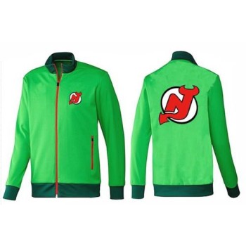 NHL New Jersey Devils Zip Jackets Green NHL New Jersey Devils Zip Jackets Green