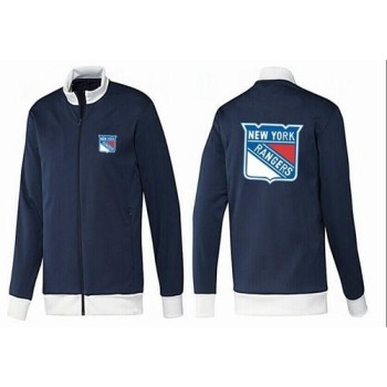 NHL New York Rangers Zip Jackets Dark Blue NHL New York Rangers Zip Jackets Dark Blue