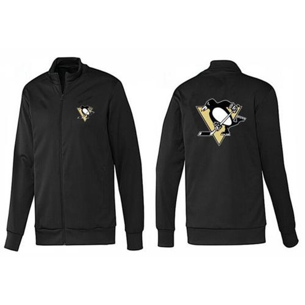 NHL Pittsburgh Penguins Zip Jackets Black-1