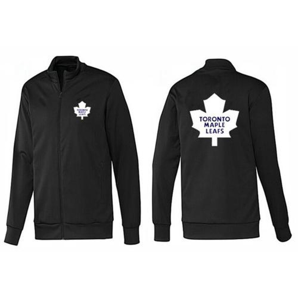 NHL Toronto Maple Leafs Zip Jackets Black-1