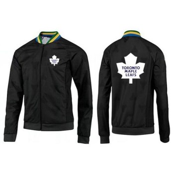 NHL Toronto Maple Leafs Zip Jackets Black-3 NHL Toronto Maple Leafs Zip Jackets Black-3
