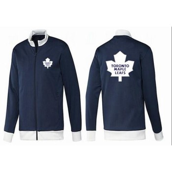NHL Toronto Maple Leafs Zip Jackets Dark Blue NHL Toronto Maple Leafs Zip Jackets Dark Blue