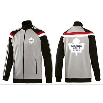 NHL Toronto Maple Leafs Zip Jackets Grey NHL Toronto Maple Leafs Zip Jackets Grey