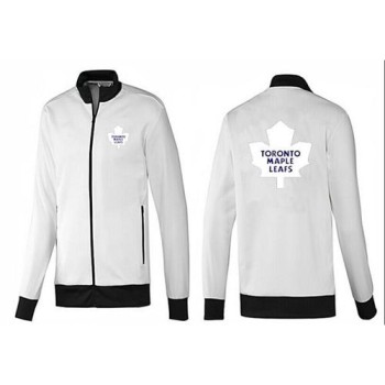NHL Toronto Maple Leafs Zip Jackets White-1 NHL Toronto Maple Leafs Zip Jackets White-1