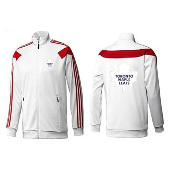 NHL Toronto Maple Leafs Zip Jackets White-2 NHL Toronto Maple Leafs Zip Jackets White-2