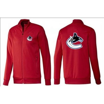 NHL Vancouver Canucks Zip Jackets Red NHL Vancouver Canucks Zip Jackets Red