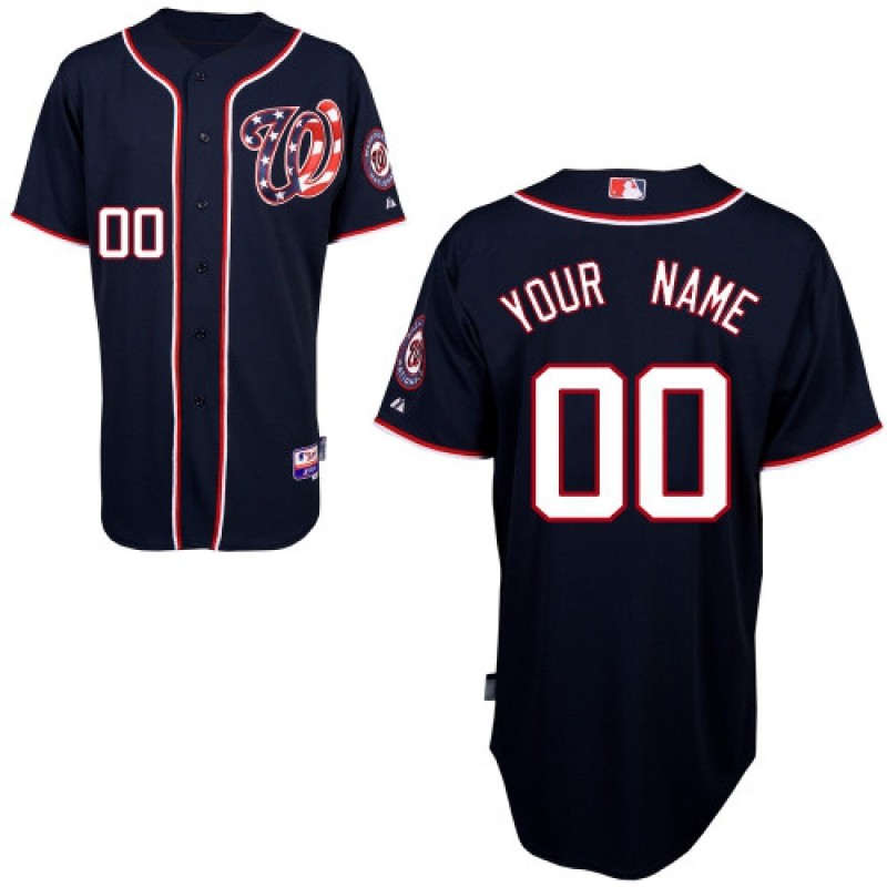 Nationals Authentic Black 2011 Cool Base MLB Jersey Nationals Authentic Black 2011 Cool Base MLB Jersey