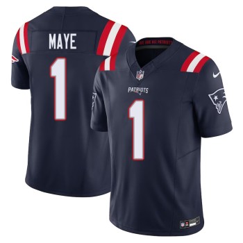 Men's New England Patriots Drake Maye Navy 2024 NFL Draft First Round Pick Player F.U.S.E. Vapor Untouchable Limited Stitched Football Jersey Men's New England Patriots Drake Maye Navy 2024 NFL Draft First Round Pick Player F.U.S.E. Vapor Untouchable Limited Stitched Football Jersey