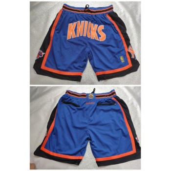 New Yok Knicks Blue Shorts (Run Small) New Yok Knicks Blue Shorts (Run Small)