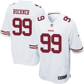 49ers #99 DeForest Buckner White Youth Stitched NFL Elite Jersey 49ers #99 DeForest Buckner White Youth Stitched NFL Elite Jersey