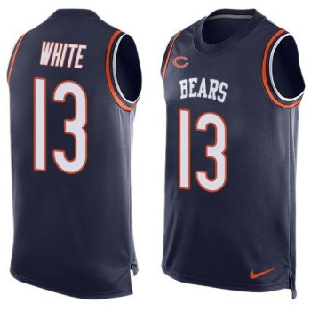 Bears #13 Kevin White Navy Blue Team Color Men's Stitched NFL Limited Tank Top Jersey Bears #13 Kevin White Navy Blue Team Color Men's Stitched NFL Limited Tank Top Jersey