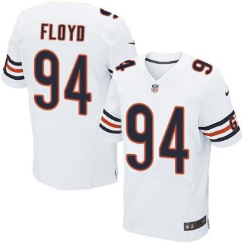 Bears #94 Leonard Floyd White Men's Stitched NFL Elite Jersey Bears #94 Leonard Floyd White Men's Stitched NFL Elite Jersey