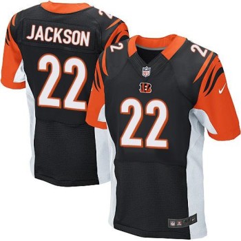 Bengals #22 William Jackson Black Team Color Men's Stitched NFL Elite Jersey Bengals #22 William Jackson Black Team Color Men's Stitched NFL Elite Jersey
