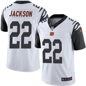 Bengals #22 William Jackson White Men's Stitched NFL Limited Rush Jersey Bengals #22 William Jackson White Men's Stitched NFL Limited Rush Jersey